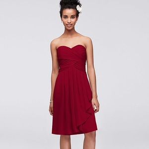 David’s Bridal Apple Bridesmaid Dress Size 12